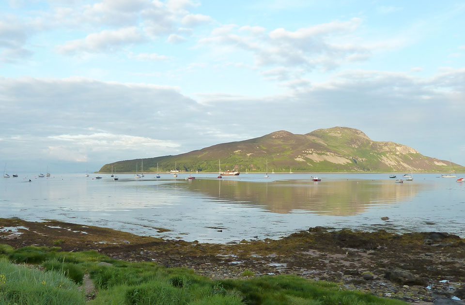 View of Holy Isle